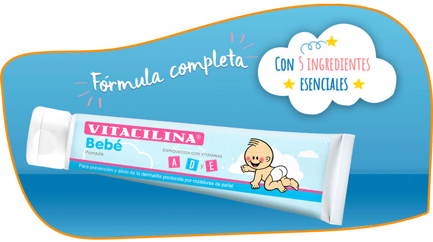 Fórmula completa con 5 ingredientes esenciales - Vitacilina Bebé